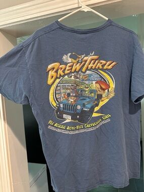 Brew Thru T Shirt Large